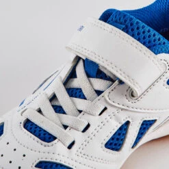 Chaussures De Tennis De Table Enfant TTS 500 Enfant - Blanc/Bleu -Magasin De Sport chaussures de tennis de table enfant tts 500 enfant blancbleu 7