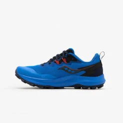 CHAUSSURES DE TRAIL RUNNING HOMME SAUCONY PEREGRINE 14 COBALT/BLACK -Magasin De Sport chaussures de trail running homme saucony peregrine 14 cobaltblack 2
