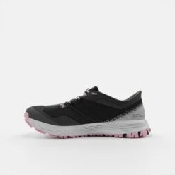 CHAUSSURES TRAIL RUNNING POUR FEMME TR2 Gris Carbone Bouton De Rose -Magasin De Sport chaussures trail running pour femme tr2 gris carbone bouton de rose 2