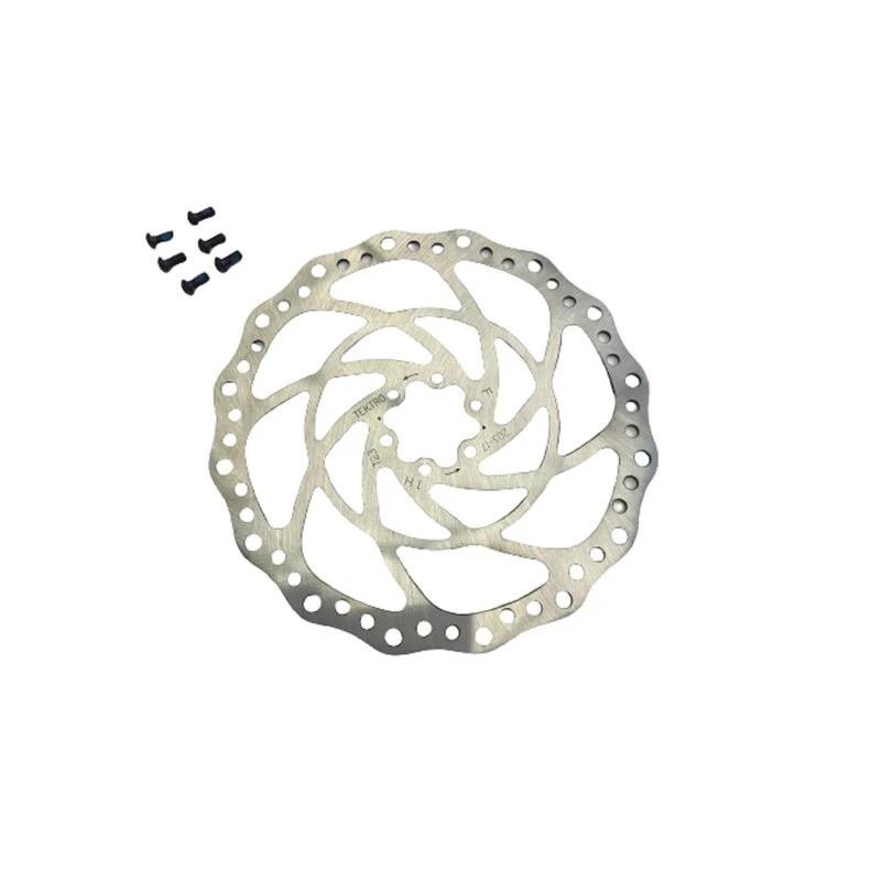 DISQUE DE FREIN TEKTRO TKR-17 180 / 203MM 6 TROUS EN ACIER 2 DISQUE DE FREIN TEKTRO TKR-17 180 / 203MM 6 TROUS EN ACIER – Image 2