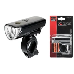 Eclairage Vélo 25 Lumen - Eclairage Avant Vélo Avec Piles -Magasin De Sport eclairage velo 25 lumen eclairage avant velo avec piles 6