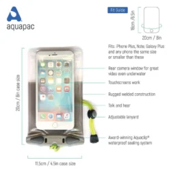 Aquapac Etui Professionnel étanche Pour Téléphone Plus Vert Citron -Magasin De Sport etui professionnel etanche pour telephone plus vert citron 3