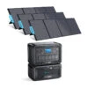 Générateur Solaire BLUETTI AC300+B300 Avec 3 Panneaux Solaires PV200 3072Wh