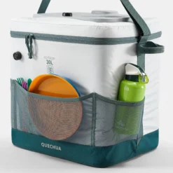 Quechua GLACIÈRE SOUPLE ÉLECTRIQUE DE CAMPING - 30 LITRES - CONSERVATION AU FRAIS 96 H -Magasin De Sport glaciere souple electrique de camping 30 litres conservation au frais 96 h 6