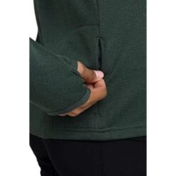 Haut Cloud Fleece Avec Fermeture 1/4 Et Poche à Fermeture Éclair Pour Femmes -Magasin De Sport haut cloud fleece avec fermeture 14 et poche a fermeture eclair pour femmes 3