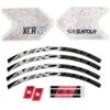 Rockrider KIT STICKERS E-ST500 ROSE