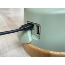 Lampe Lanterne De Camping LED Kiruna - Rechargeable - USB - Bambou - Style Rétro -Magasin De Sport lampe lanterne de camping led kiruna rechargeable usb bambou style retro 4