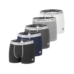 Lot De 5 Boxers Serge Blanco Coton Homme Class'