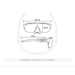 Lunettes Vélo Cyclisme Homme Et Femme K3 Finisher Noir -Magasin De Sport lunettes velo cyclisme homme et femme k3 finisher noir 4