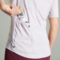 Rockrider MAILLOT MANCHES COURTES VELO VTT EXPL 500 FEMME LILAS 13 Rockrider MAILLOT MANCHES COURTES VELO VTT EXPL 500 FEMME LILAS -Magasin De Sport maillot manches courtes velo vtt expl 500 femme lilas 3