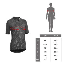 Rockrider MAILLOT MANCHES COURTES VELO VTT EXPL 500 FEMME LILAS 14 Rockrider MAILLOT MANCHES COURTES VELO VTT EXPL 500 FEMME LILAS -Magasin De Sport maillot manches courtes velo vtt expl 500 femme lilas 4