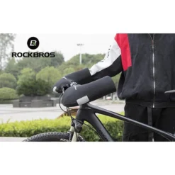 ROCKBROS Manchons Vélo De Guidon Thermique Polaire Gants De Guidon Hiver Impeméable -Magasin De Sport manchons velo de guidon thermique polaire gants de guidon hiver impemeable 3