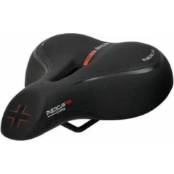 Medicus 3.0 Selle De Vélo - Selle Unisexe Large - Noir -Magasin De Sport medicus 30 selle de velo selle unisexe large noir 3