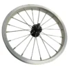 Roue Vélo Pliant Avant 14 Pouces Simple Paroi Argent Tilt 500 XS