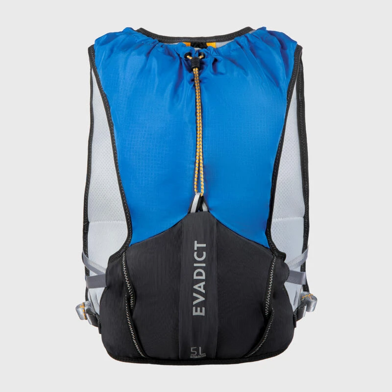 SAC TRAIL RUNNING 5L BLEU - VENDU AVEC POCHE À EAU 1L 4 SAC TRAIL RUNNING 5L BLEU - VENDU AVEC POCHE À EAU 1L – Image 4