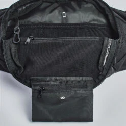 Rockrider SACOCHE BANANE HYDRATATION VTT FEEL NOIR 2L/0,25L Eau -Magasin De Sport sacoche banane hydratation vtt feel noir 2l025l eau 5