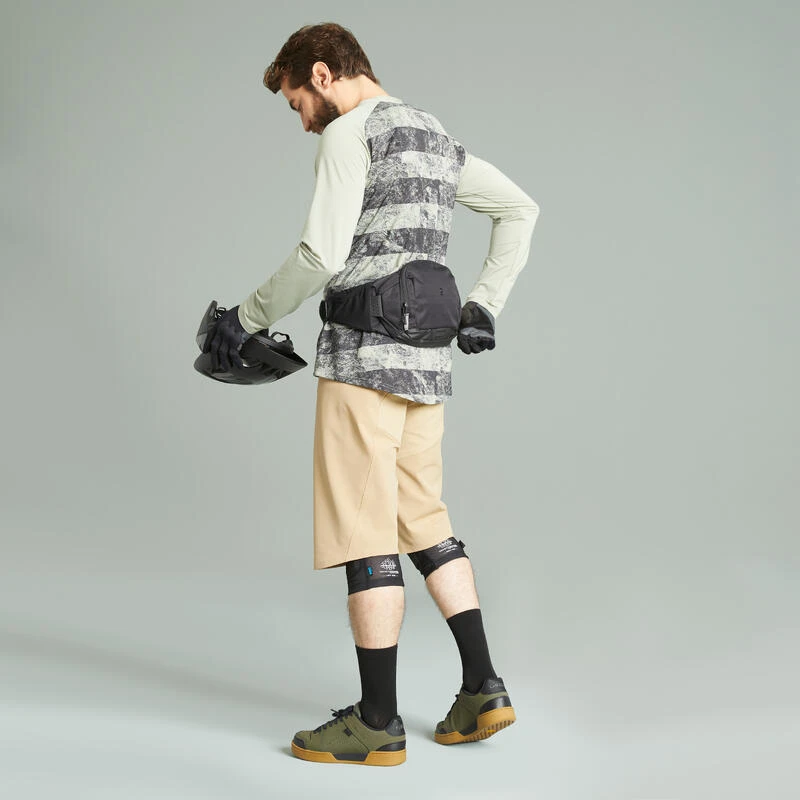 Rockrider SHORT VELO VTT ENDURO ALL MOUNTAIN BEIGE 2 Rockrider SHORT VELO VTT ENDURO ALL MOUNTAIN BEIGE – Image 2