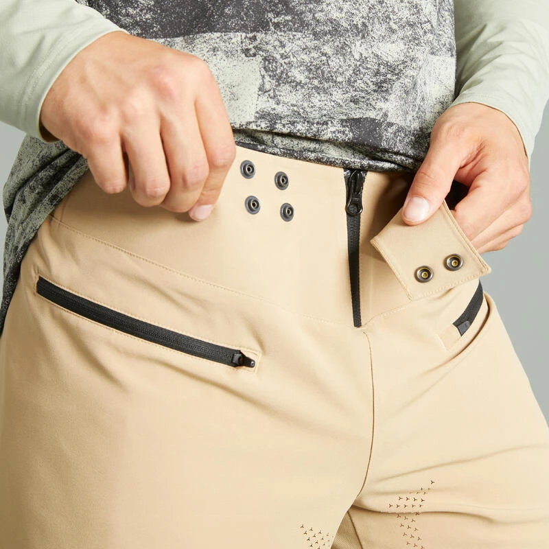 Rockrider SHORT VELO VTT ENDURO ALL MOUNTAIN BEIGE 3 Rockrider SHORT VELO VTT ENDURO ALL MOUNTAIN BEIGE – Image 3