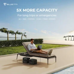 Station Électrique Portable BLUETTI AC60+B80+PV200,IP65 Générateur Solaire -Magasin De Sport station electrique portable bluetti ac60b80pv200ip65 generateur solaire 4