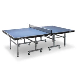 JOOLA Table De Tennis De Table World Cup 22 Indoor Châssis Pliable Bleu