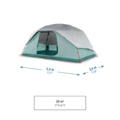 Quechua Tente à Arceaux De Camping - Arpenaz 6 ULTRAFRESH - 6 Personnes - 12 Quechua Tente à Arceaux De Camping - Arpenaz 6 ULTRAFRESH - 6 Personnes - -Magasin De Sport tente a arceaux de camping arpenaz 6 ultrafresh 6 personnes 2
