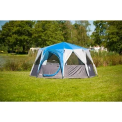 Tente Coleman Octagon 8 (Bleue) -Magasin De Sport tente coleman octagon 8 bleue 4