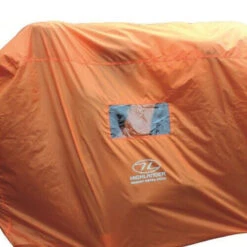 HIGHLANDER Tente D'urgence Abri De Survie 4-5 Personnes - Orange -Magasin De Sport tente durgence abri de survie 4 5 personnes orange 3
