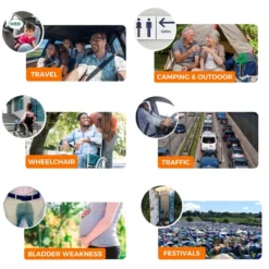 Toilette D'urgence Jonhy Wee, 3 Pièces -Magasin De Sport toilette durgence jonhy wee 3 pieces 6