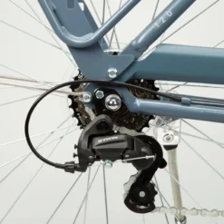 VELO DE VILLE ELOPS 120 à CADRE BAS BLEU 14 VELO DE VILLE ELOPS 120 à CADRE BAS BLEU -Magasin De Sport velo de ville elops 120 a cadre bas bleu 4