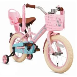 Vélo Enfant SuperSuper Little Miss - 14 Pouces - Rose