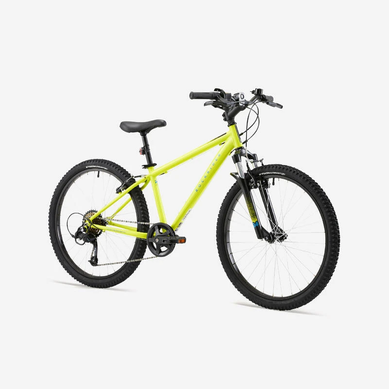BTWIN VÉLO TOUT TERRAIN 24" EXPL 500 JAUNE 2 BTWIN VÉLO TOUT TERRAIN 24" EXPL 500 JAUNE – Image 2