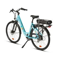 Vélo Ville électrique - NEOMOUV Sinapia Hydraulique - Turquoise -Magasin De Sport velo ville electrique neomouv sinapia hydraulique turquoise 2