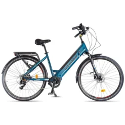 Vélo Ville Électrique Urbanbiker Sidney PLUS, Bleu, 26¨,540 Wh (15Ah 48V)
