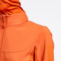 Rockrider VESTE VELO VTT HIVER FEMME ORANGE -Magasin De Sport veste velo vtt hiver femme orange 9
