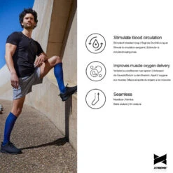 Xtreme Chaussettes De Compression De Course à Pied 6 Paires Multicolore Black -Magasin De Sport xtreme chaussettes de compression de course a pied 6 paires multicolore black 5